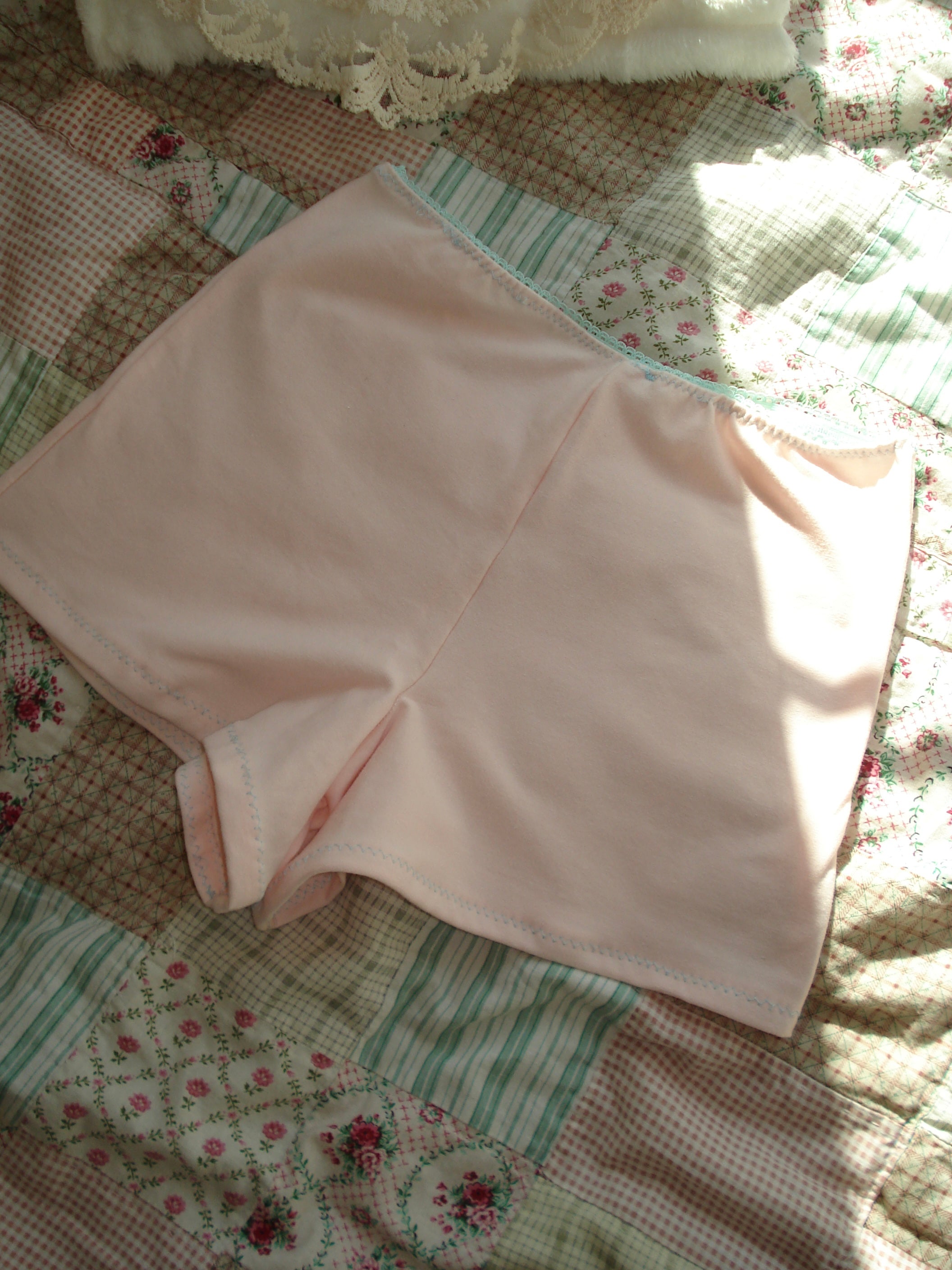 Baby Pink Mini Shorts