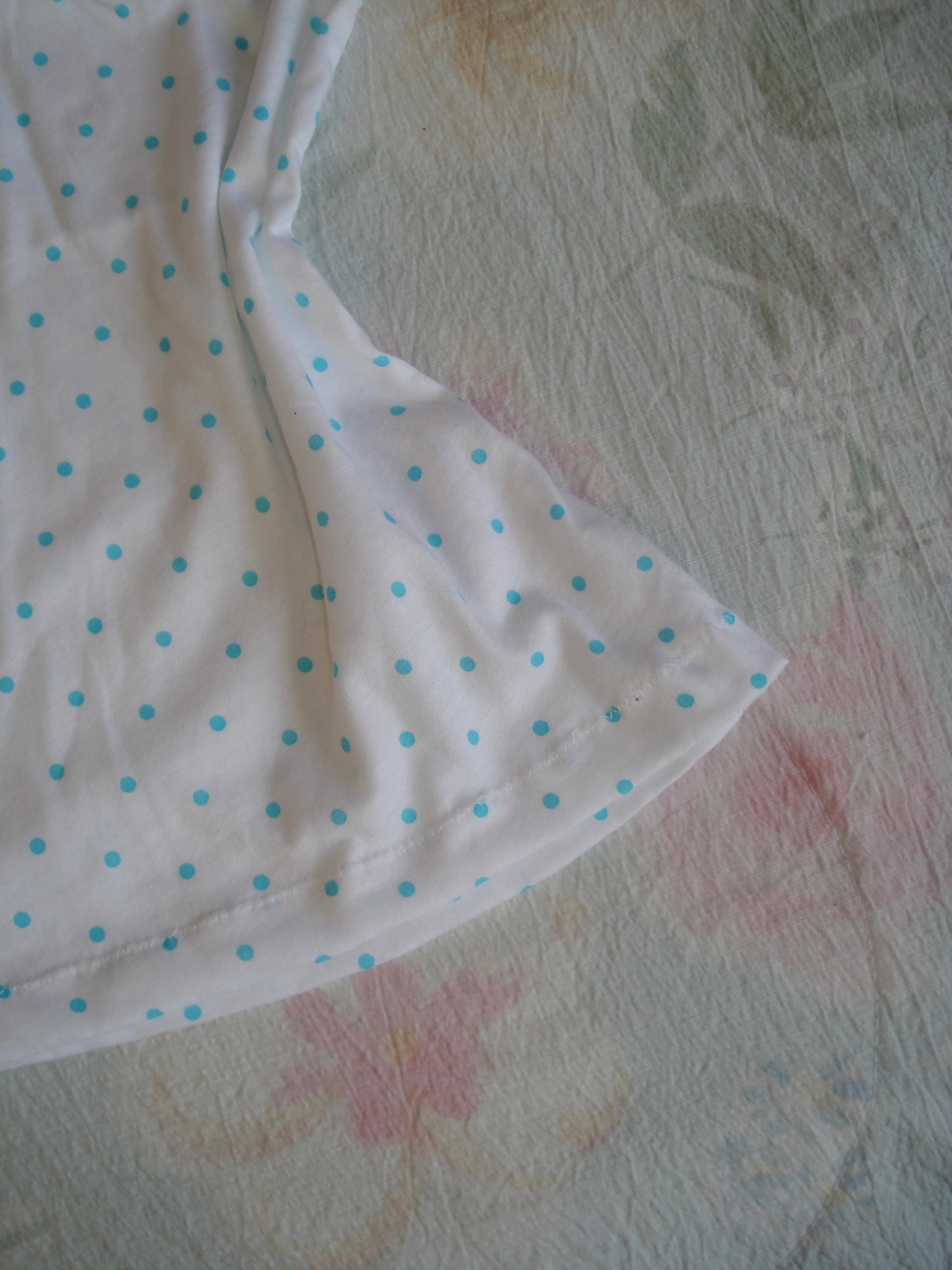 Blueberry Dot Tube Top