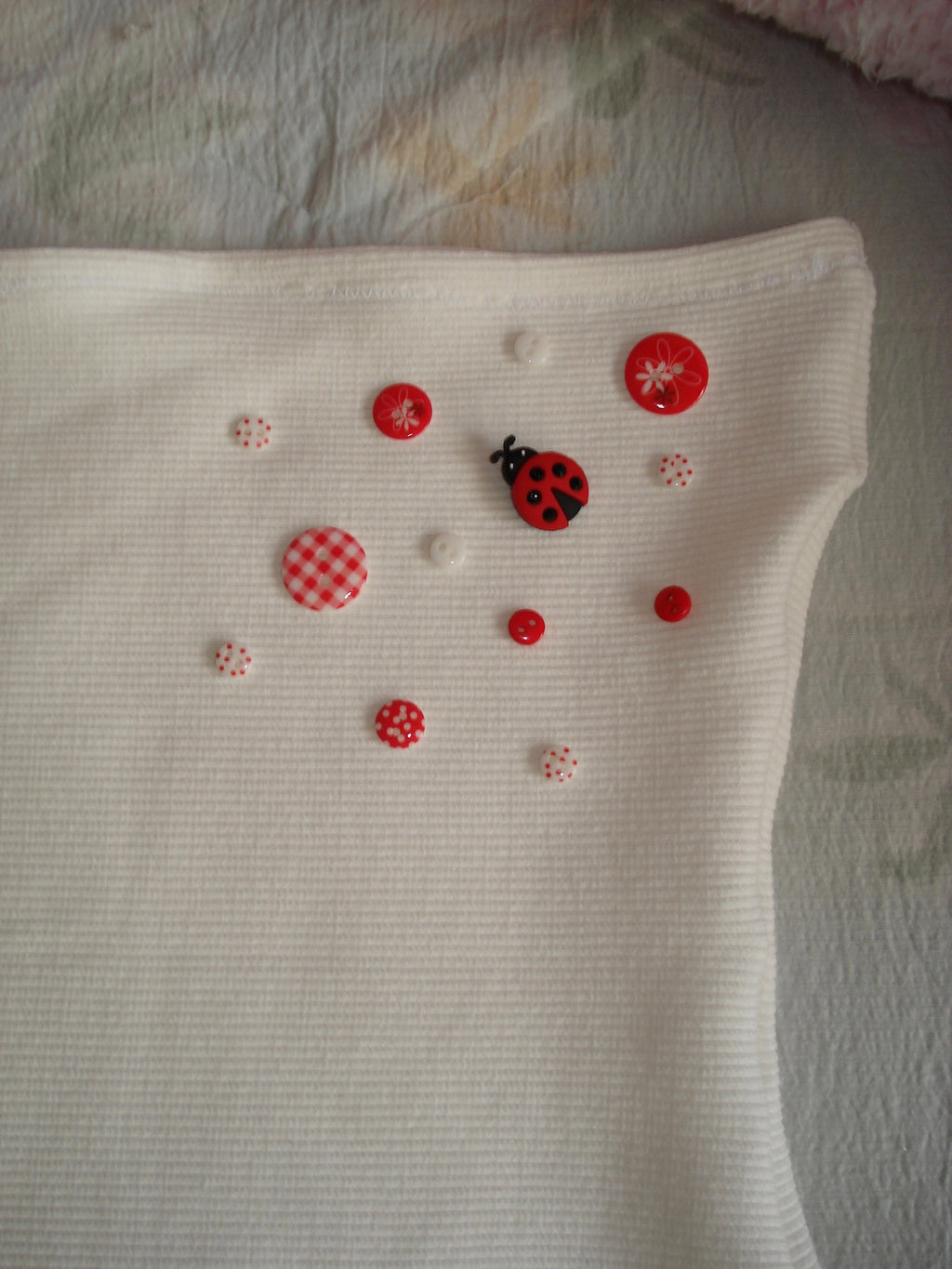 Ladybug Tube Top
