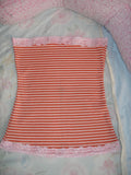 Orange Blossom Tube Top