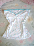 Blueberry Dot Tube Top