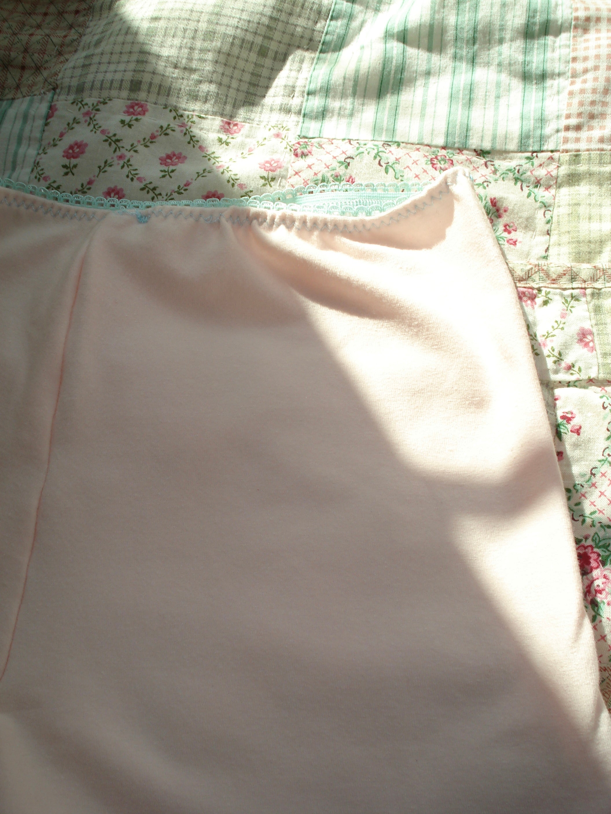 Baby Pink Mini Shorts