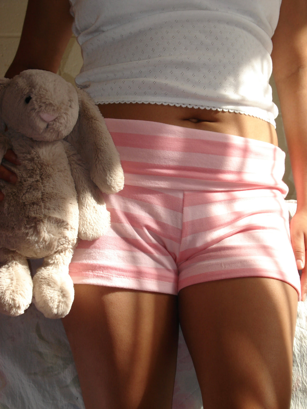 Bubble Gum Foldover Shorts