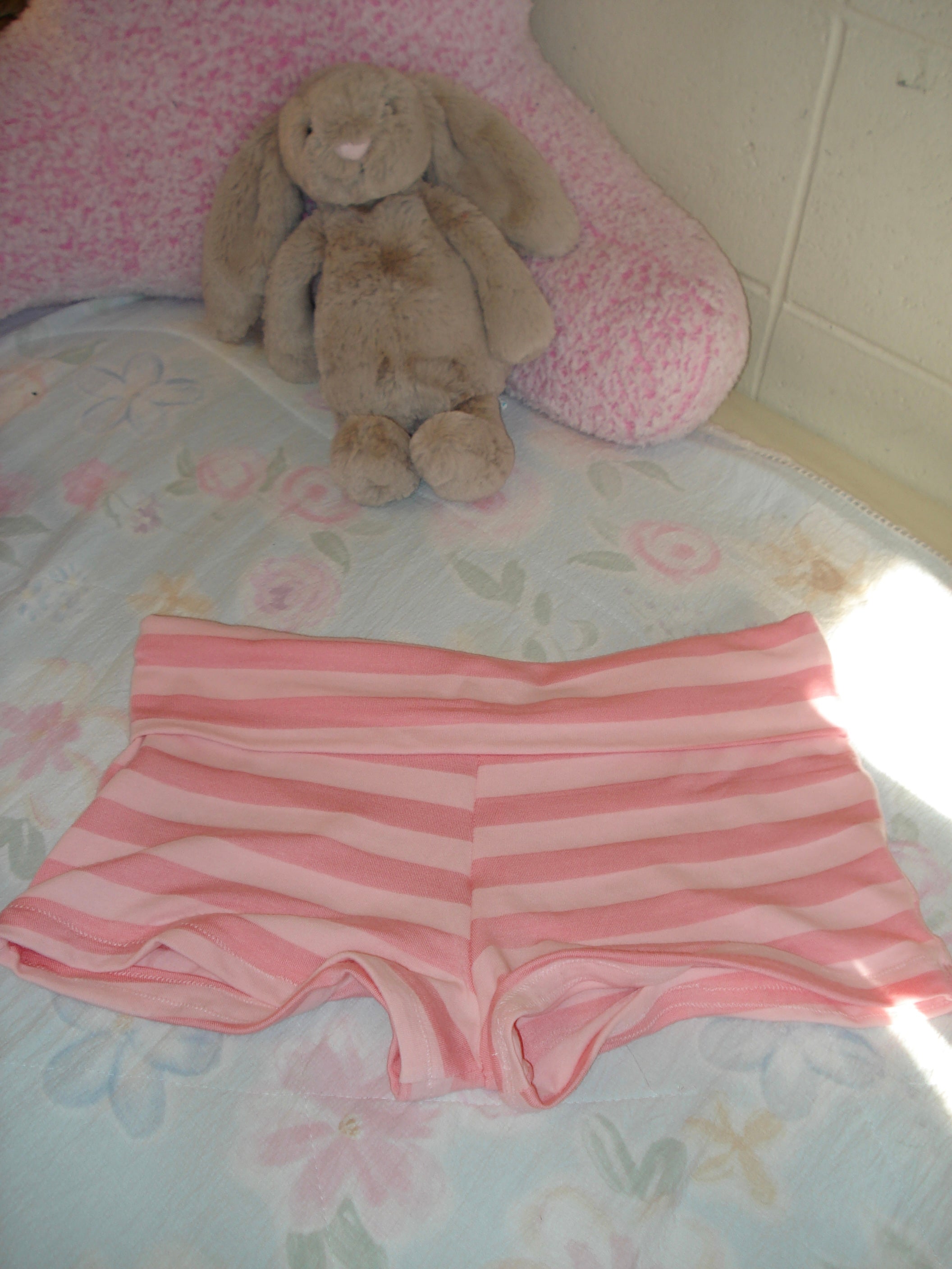 Bubble Gum Foldover Shorts