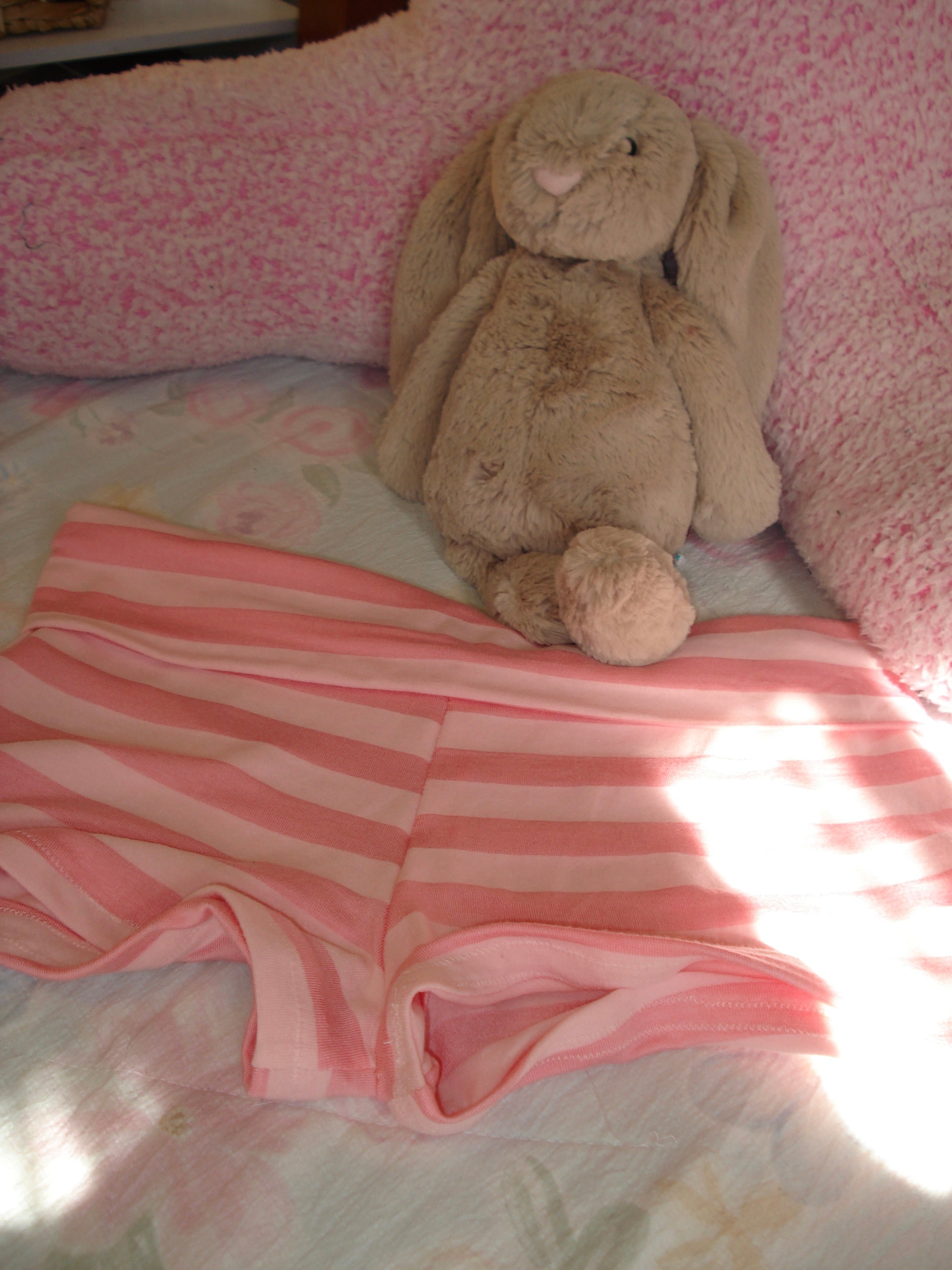 Bubble Gum Foldover Shorts