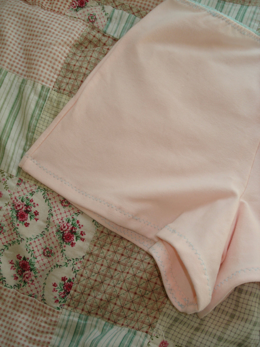 Baby Pink Mini Shorts