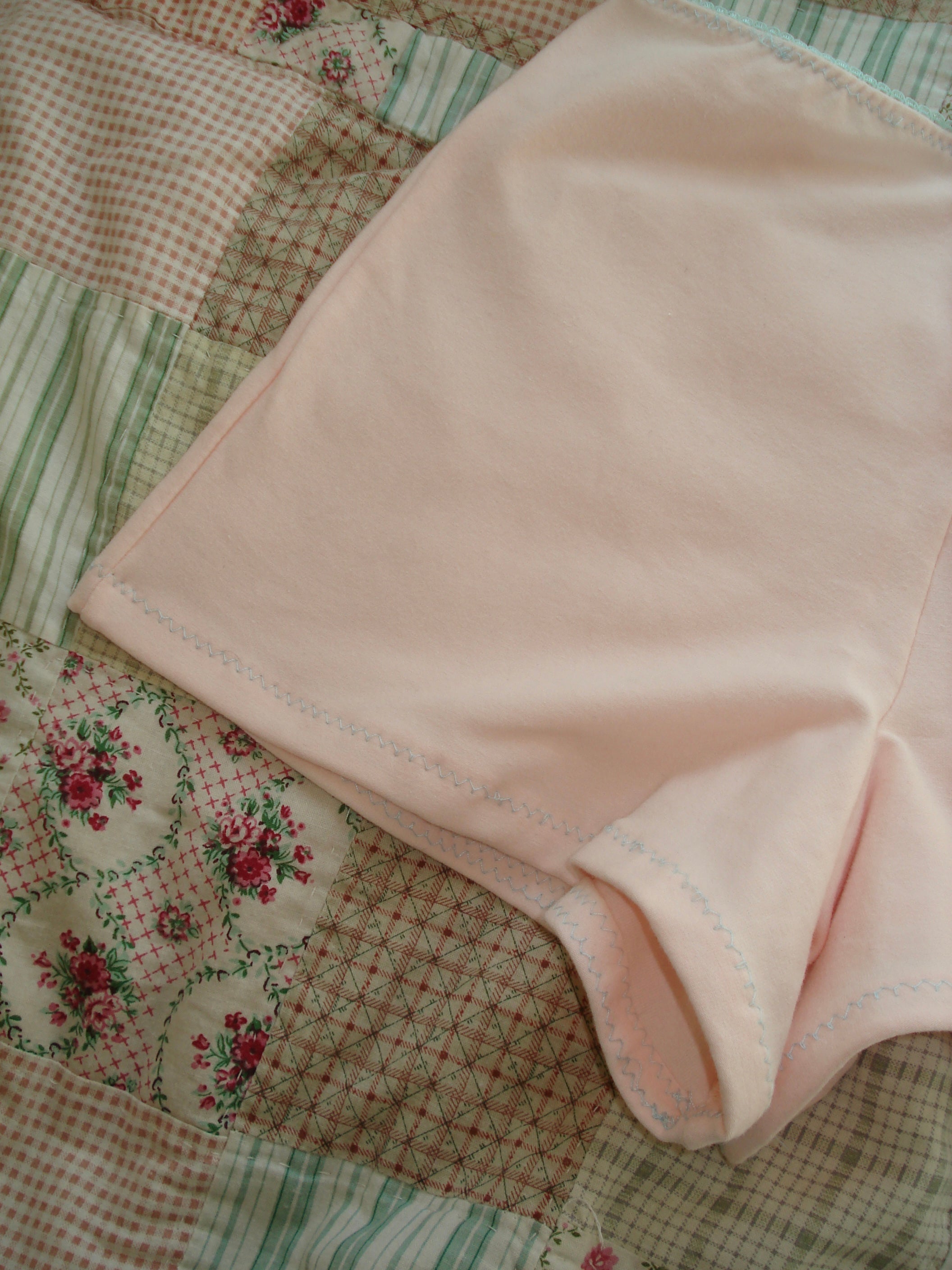 Baby Pink Mini Shorts